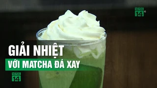 Giải nhiệt với Matcha đá xay