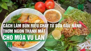 Cách làm Bún Riêu Chay từ Sữa Đậu Nành thơm ngon thanh mát cho mùa Vu Lan
