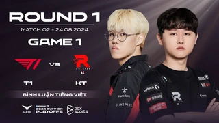 [24.08.2024] T1 vs KT | Game 1 | Playoffs R1 | LCK Mùa Hè 2024
