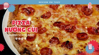 Pizza nướng củi - Review Ẩm thực