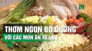 Thơm ngon bổ dưỡng với những món ăn từ Lá É 
