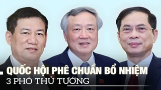 Quốc hội phê chuẩn bổ nhiệm 3 Phó Thủ tướng, 2 Bộ trưởng, Chánh án TANDTC, Viện trưởng VKSNDTC