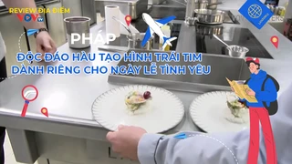 Pháp - Độc đáo hàu tạo hình trái tim dành riêng cho Ngày lễ tình yêu