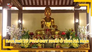 Ban thờ Tứ Pháp duy nhất ở tỉnh Hà Nam