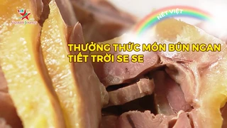 Thưởng thức món bún ngan tiết trời se se
