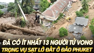 Đã có ít nhất 13 người tử vong trong vụ sạt lở đất ở đảo Phuket | VOVTV