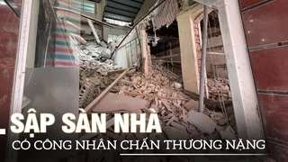 TP.HCM: Sập sàn nhà, có công nhân chấn thương nặng | VOVTV