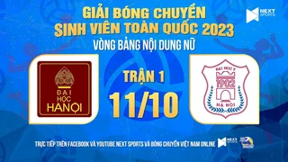 Trực tiếp Nữ ĐH Hà Nội - Nữ ĐH Y Giải bóng chuyền Sinh viên Toàn quốc 2023 (P1)