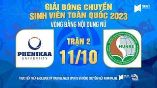Trực tiếp Nữ ĐH Phenikaa - Nữ ĐH Tài nguyên Môi trường Giải bóng chuyền Sinh viên Toàn quốc 2023 (P3)