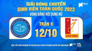 Trực tiếp Nữ ĐH Mỏ Địa chất - Nữ ĐH Bách Khoa Hà Nội Giải bóng chuyền SV Toàn quốc 2023 (P1)