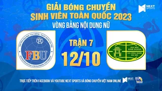 Trực tiếp Nữ ĐH Tài chính Ngân hàng - Nữ ĐH KD Công nghệ Giải bóng chuyền SV Toàn quốc 2023 (P3)