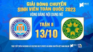 Trực tiếp Nữ ĐH Thương mại - Nữ Học viện Nông nghiệp Giải bóng chuyền SV Toàn quốc 2023 (P1)