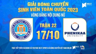 Trực tiếp Nữ ĐH Thương mại - Nữ ĐH Phenikaa Giải bóng chuyền SV Toàn quốc 2023 (P1)