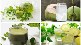 Những loại nước uống thanh mát cho mùa nóng