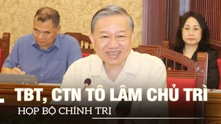 TBT, CTN Tô Lâm chủ trì họp Bộ Chính trị cho ý kiến vào văn kiện Đại hội Đảng | VOVTV