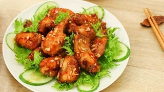 Cách làm món cánh gà chiên mắm tỏi 