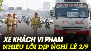 Xe khách vi phạm nhiều lỗi dịp nghỉ lễ 2/9 | VOVTV