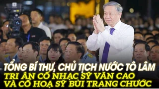 Tổng Bí thư, Chủ tịch nước Tô Lâm tri ân cố nhạc sĩ Văn Cao và cố hoạ sĩ Bùi Trang Chước| VOVTV