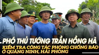 Phó Thủ tướng Trần Hồng Hà kiểm tra công tác phòng chống bão ở Quảng Ninh, Hải Phòng | VOVTV