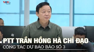 PTT Trần Hồng Hà chỉ đạo công tác dự báo bão số 3 | VOVTV