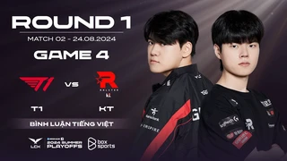 [24.08.2024] T1 vs KT | Game 4 | Playoffs R1 | LCK Mùa Hè 2024