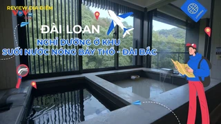 Nghỉ dưỡng ở khu suối nước nóng Bảy Thổ - Đài Bắc