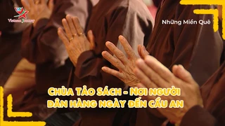 Chùa Tảo Sách - Nơi người dân hàng ngày đến cầu an