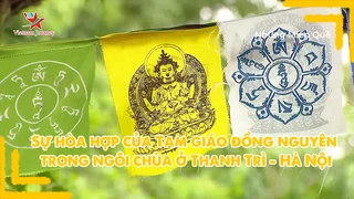 Sự hòa hợp của Tam giáo đồng nguyên trong ngôi chùa ở Thanh Trì - Hà Nội