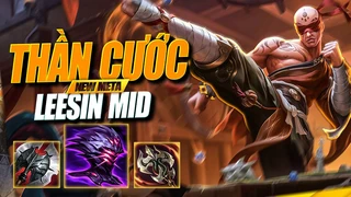 chovy, showmaker đều đang spam lối chơi này?leesin mid vỏ bọc thích nghi jaksho + rìu mãng xà cực dị