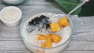 Cách làm chè xoài bột báng, thanh mát, chua ngọt cho ngày sang thu 