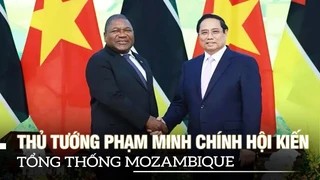 Thủ tướng Phạm Minh Chính hội kiến Tổng thống Mozambique | VOVTV