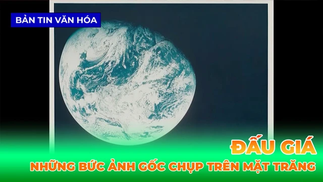 Đấu Giá Những Bức Ảnh Gốc Chụp Trên Mặt Trăng