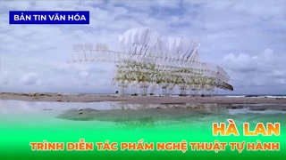 Hà Lan - Trình Diễn Các Tác Phẩm Nghệ Thuật Tự Hành Trên Bãi Biển