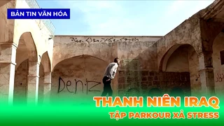 Thanh Niên Iraq Tập Parkour Xả Stress