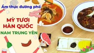 Mỳ tươi Hàn Quốc - Ẩm thực đường phố