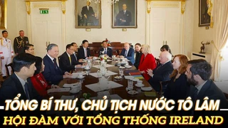 Tổng Bí thư, Chủ tịch nước Tô Lâm hội đàm với Tổng thống Ireland |VOVTV