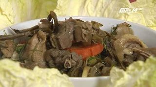 Vịt om atiso – Dược thiện cho người mụn nhọt, trứng cá