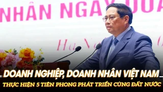Doanh nghiệp, doanh nhân Việt Nam thực hiện 5 tiên phong phát triển cùng Đất nước |VOVTV