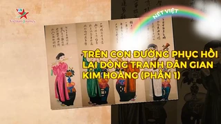 Trên con đường phục hồi lại dòng tranh dân gian Kim Hoàng (phần 1)