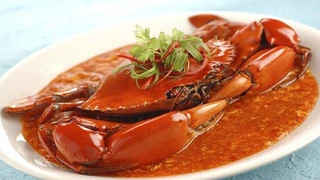 Cua sốt kiểu Singapore hấp dẫn mà không cay