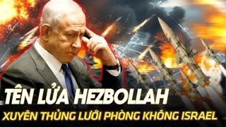 Tên lửa Hezbollah xuyên thủng lưới phòng không Israel |VOVTV