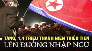 Căng thẳng với Hàn Quốc gia tăng, 1,4 triệu thanh niên Triều Tiên lên đường nhập ngũ