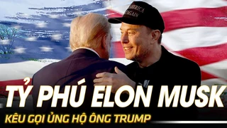 Tỷ phú Elon Musk kêu gọi ủng hộ ông Trump |VOVTV