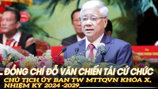 Đồng chí Đỗ Văn Chiến tái cử chức Chủ tịch ủy ban TW MTTQVN khóa X, nhiệm kỳ 2024 - 2029 |VOVTV