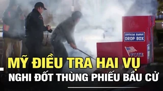 Mỹ điều tra hai vụ nghi đốt thùng phiếu bầu cử