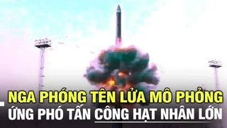 Nga phóng tên lửa mô phỏng ứng phó tấn công hạt nhân lớn