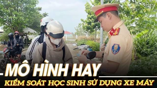 Mô hình hay trong kiểm soát học sinh sử dụng xe máy