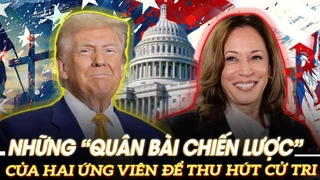 Bầu cử Mỹ 2024: những “quân bài chiến lược” của hai ứng viên để thu hút cử tri