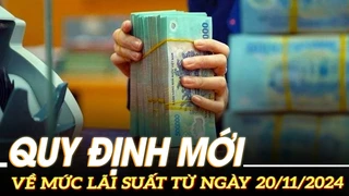 Quy định mới về mức lãi suất từ ngày 20/11/2024