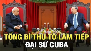Tổng bí thư Tô Lâm tiếp đại sứ Cuba